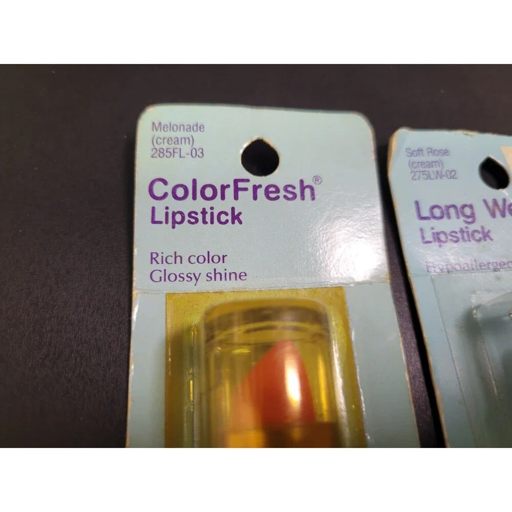 Vintage PAIR Maybelline Colorfresh Lipstick  NOS